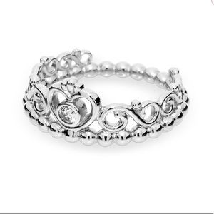 Pandora Princess Tiara Crown Ring